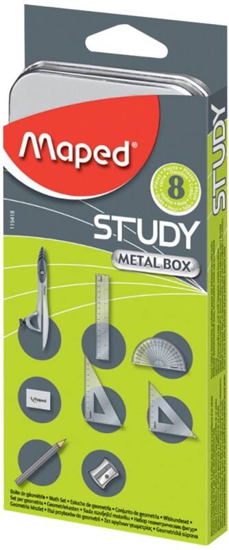 Maped Study Maped Study Maths Set Pack of 8