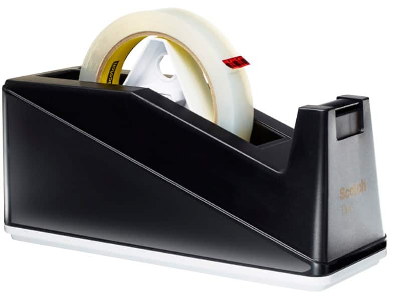 3M Tape Dispenser C10 Black 95 mm (W) x 6.6 m (L) Small Core