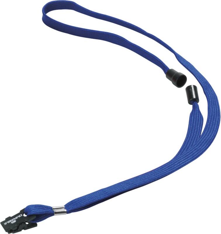 DURABLE Lanyard Clip 6.5 x 44 cm Blue Pack of 10