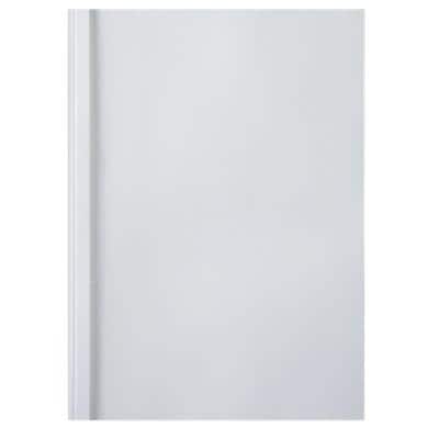 GBC ThermaBind Binding Covers A4 PVC 150 Microns 6 mm White Pack of 100