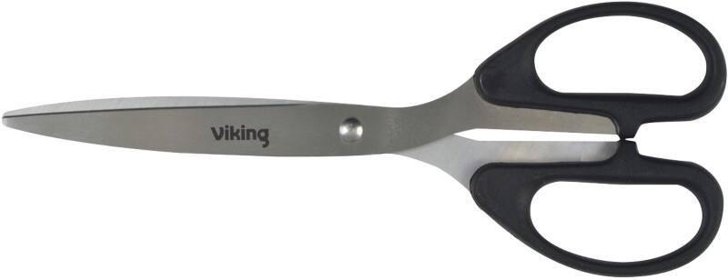 Viking Suitable For Lefthanded People Scissors 137 mm Stainless Steel Black