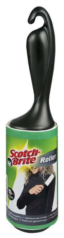 Scotch-Brite Lint Roller 10.16 x 38.61cm White & Black