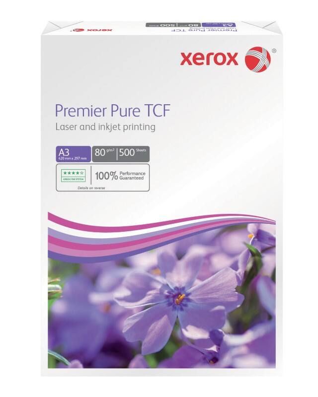 Xerox Premier A3 Printer Paper White 90 gsm Smooth 500 Sheets