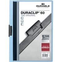 Durable Duraclip 6mm A4 Folder Blue