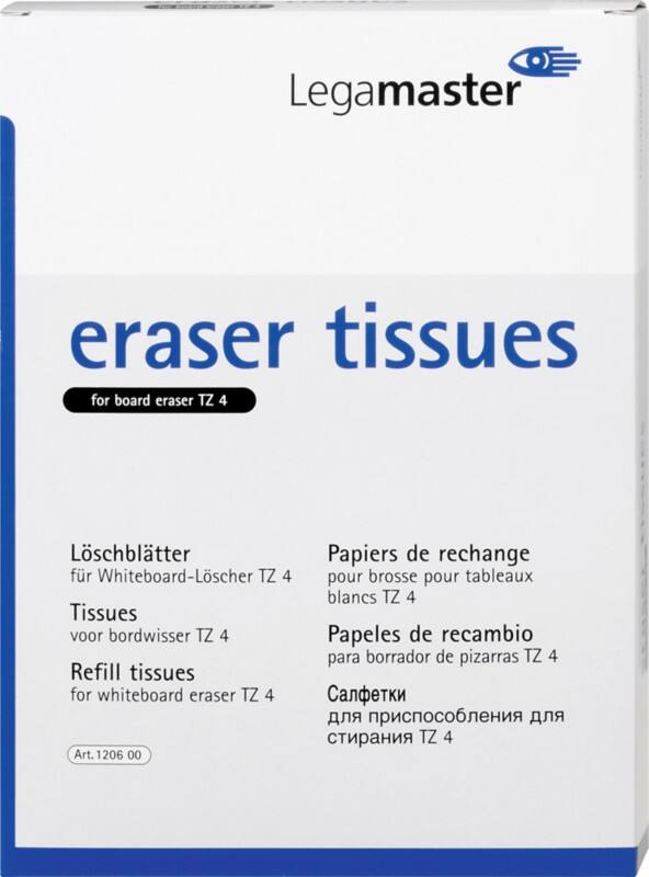 Legamaster Eraser Refills White 16.3 x 22 cm Pack of 100