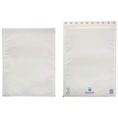 Mail Lite Tuff Mailing Bag K/7 White Plain 350 (W) x 470 (H) mm Peel and Seal 79 gsm Pack of 50