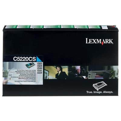 Lexmark C5220CS Original Toner Cartridge Cyan