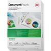 GBC Document Laminating Pouches A4 No Glossy 350 Microns Transparent Pack of 100