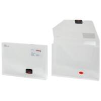 Snopake DocBox Document Box 12861 A4 PP (Polypropylene) 21 (W) x 3.5 (D) x 29.7 (H) cm Transparent 3.5 cm