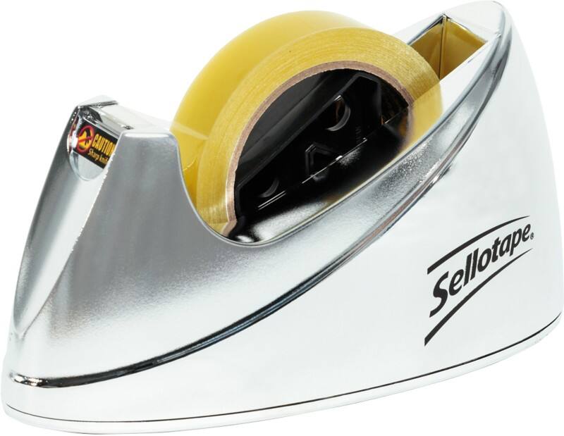 Sellotape Tape Dispenser Large 25mm x 66m Chrome