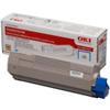 OKI 43872307 Original Toner Cartridge Cyan