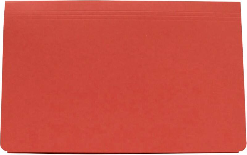 Guildhall Document Wallet PW2-REDZ Folio Manila Landscape 35.5 (W) x 23 (H) cm Red Pack of 50