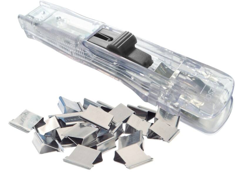 Rapesco Supaclip Clip Dispenser Metal, Plastic Silver 21 mm