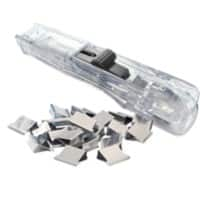 Rapesco Supaclip Clip Dispenser Metal, Plastic Silver 21 mm