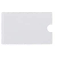 Djois Self-adhesive Business Card Pockets Transparent Polypropylene 6 x 9.5 cm Pack of 100