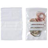Niceday Grip Seal Bags Transparent 14 x 10.2 cm Pack of 1000
