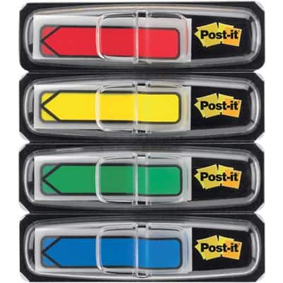 Post-it Index Flags Assorted Plain Special format 4 Pieces of 24 Strips
