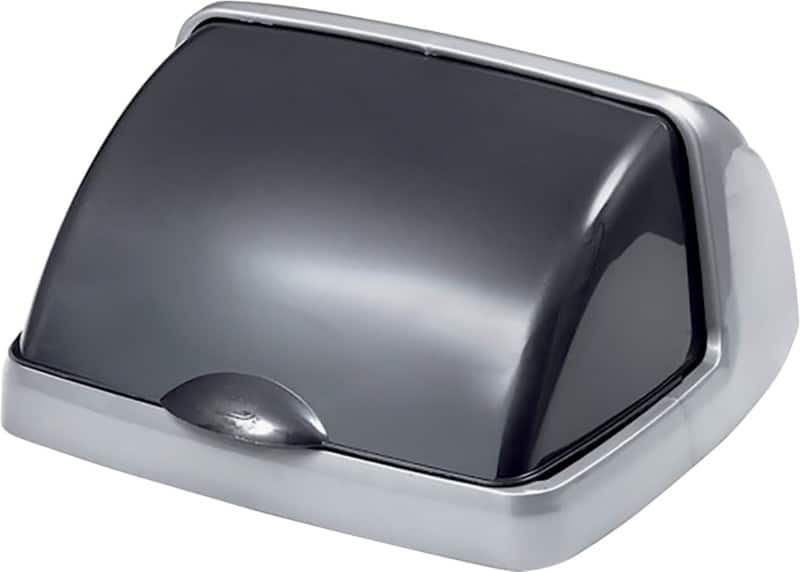 ADDIS Roll-Top Bin Lid Grey 38 x 34 x 21 cm