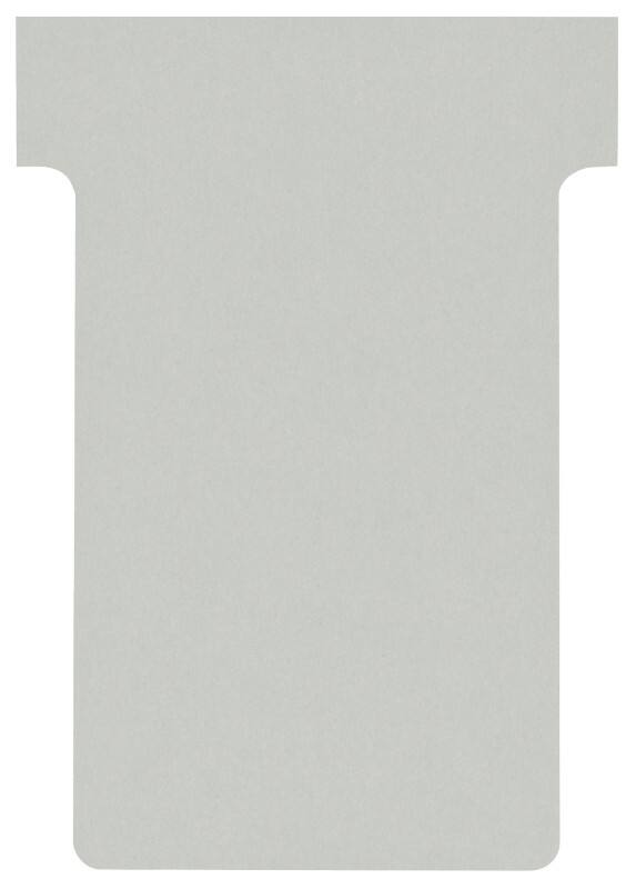 Nobo T-Cards Size 2 T-Cards Grey 6 x 8.5 cm Pack of 100