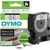 Dymo D1 S0720830 / 45803 Authentic Label Tape Self Adhesive Black Print on White 19 mm x 7m