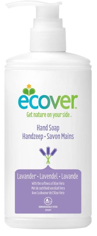 Ecover Hand Soap Liquid Lavender & Aloe Vera White 4003518 250 ml