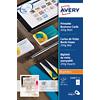 AVERY Zweckform Business Cards 200 gsm White Pack of 25 Sheets of 10 Cards