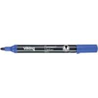 Viking PBM1.5 Permanent Marker  Medium Bullet Blue Pack of 12 