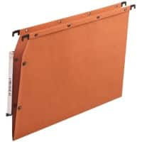 Elba Loblique Lateral Suspension Files V Base 240 gsm Orange Pack of 25