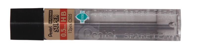 Pentel Pencil Refill C505-HB Black Tube 12