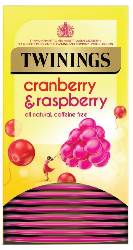 Twinings Cranberry, Raspberry & Elderflower Tea Bags Pack of 20