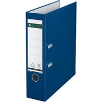 Leitz 180° Lever Arch File A4 82 mm Blue 2 ring 1010 PP (Polypropylene) Smooth Portrait