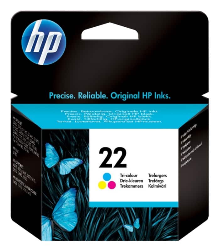 HP 22 Original Ink Cartridge C9352AE Cyan, Magenta, Yellow