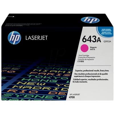 HP 643A Original Toner Cartridge Q5953A Magenta