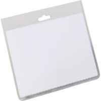 DURABLE Name Badge 6.5 x 8 x 9.5 cm Plastic Pack of 20