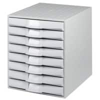 Exacompta Desktop Drawers A5+ Plastic Grey 28.4 x 38.7 x 33.8 cm