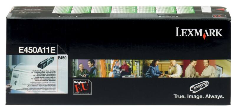 Lexmark Original Toner Cartridge E450A11E Black