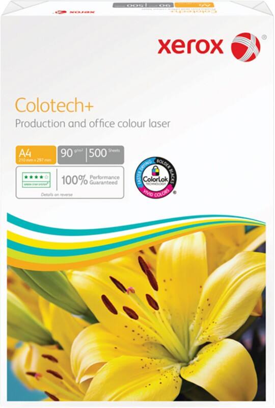Xerox Colotech+ A4 Printer Paper White 90 gsm Smooth 500 Sheets