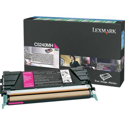 Lexmark C5240MH Original Toner Cartridge Magenta
