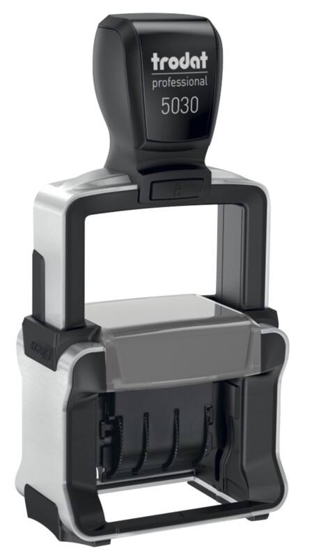 Trodat Professional 5030 Dater Self-Inking Stamp 24 x 4mm Black