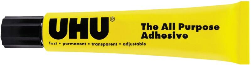 UHU Glue Permanent Gel Transparent 20 ml