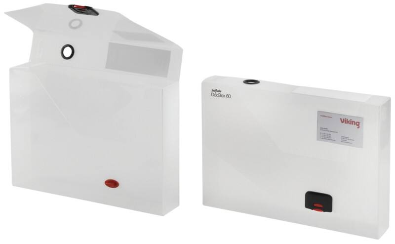 Snopake DocBox Document Box 12871 A4 PP (Polypropylene) 33.7 (W) x 6 (D) x 24.4 (H) cm Transparent 6.0 cm