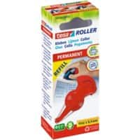 tesa Refill Roller tesaroller Permanent 0.84 cm 59110-00005-00 Blue, Red 14 m