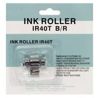 Unbranded Replacement Ink Roller Black, Red IR42-IR40T