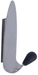 Alba Magnetic Peg PMMAG Metal & Polyethylene Foam 80 x 150mm Black & Grey