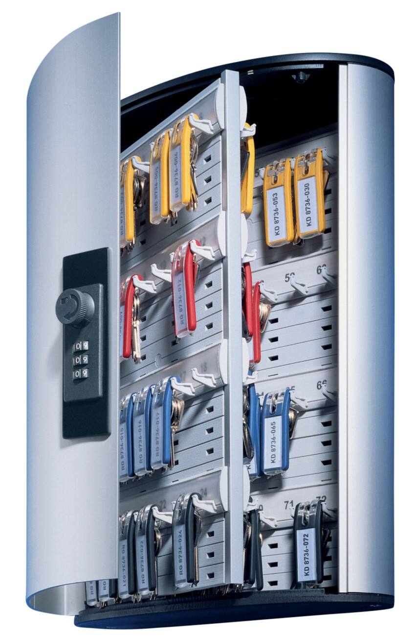 DURABLE Key Box 1966 300 × 118 × 280 mm with 36 Hooks