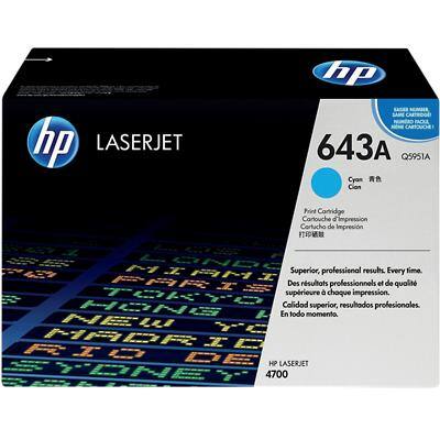 HP 643A Original Toner Cartridge Q5951A Cyan