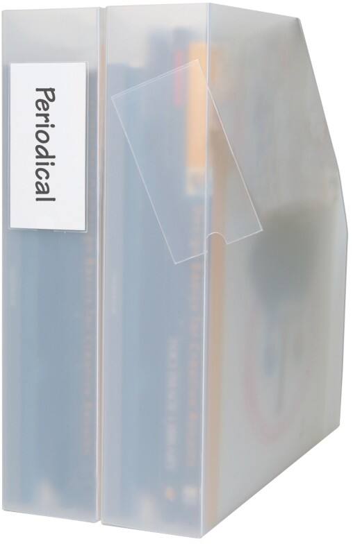 Djois Label Holder 10330 Transparent Polypropylene Pack of 6