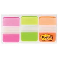 Post-it Index Strong Filing Tabs 686-PGO 25.4 x 38.1 mm Assorted 22 x 3 Pack