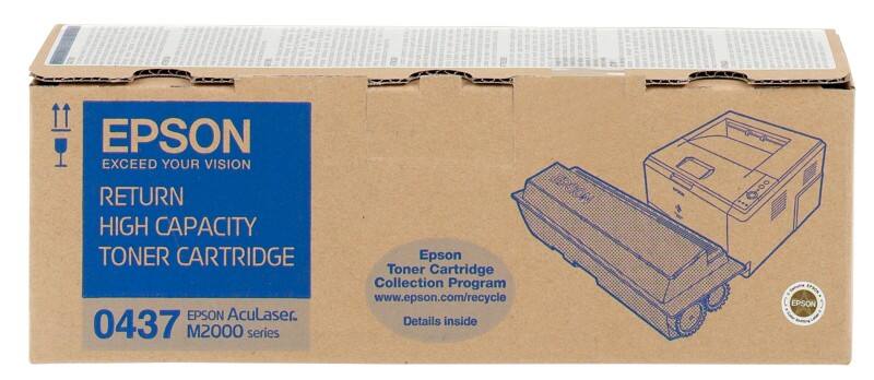 Epson 0437 Original Toner Cartridge C13S050437 Black