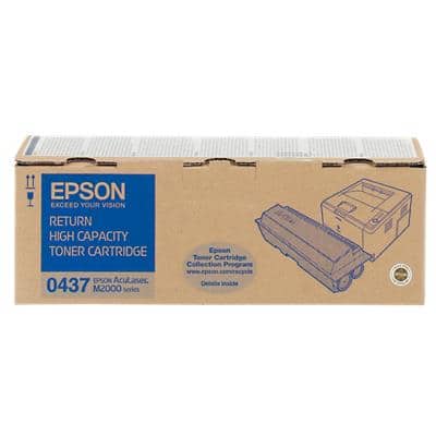 Epson 0437 Original Toner Cartridge C13S050437 Black